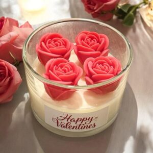Rose Soy Candle (16oz)