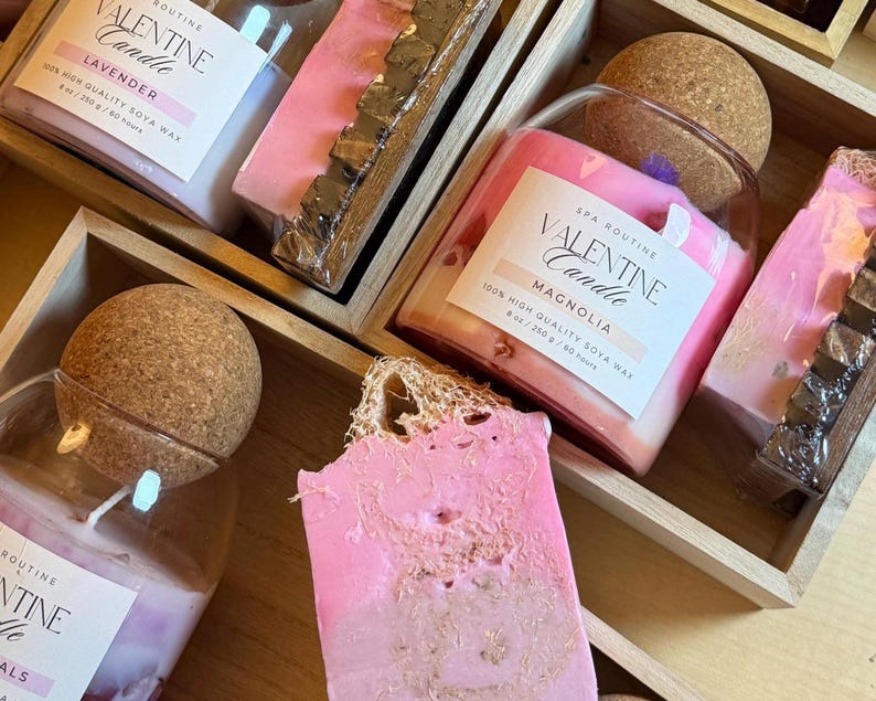 Luxury Candle & Soap Gift Set - Image 3