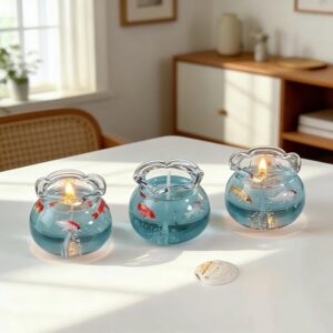 Mini Aquarium Glow Candle