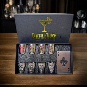Royal Flush Whiskey Set