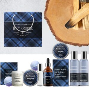 Sandalwood Men’s Spa Set