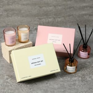 Luxury Flame-Free Scented Candle Gift Box